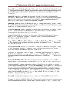 EP Publications: 2008-2013 (papers/abstracts/posters)