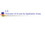 Overview of AI and its Application Areas