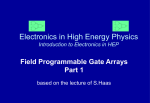 Digital design with Field-Programmable Gate Arrays
