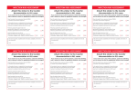 Infection Risk Assessment Stickers MRSA