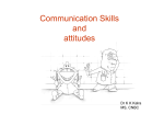 Communication Skills and attitudes