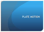 Plate Motion