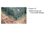 Global Ecology and Conservation Biology