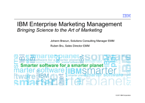 IBM Enterprise Marketing Management