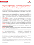 Left Ventricular Hypertrophy Is Associated With Increased Infarct