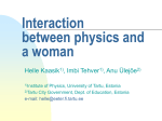 Physics is for women - if