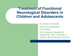 Treatment of Functional Neurological Disorders in Children and