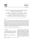 Observation of back-donation in 3d metal cyanide complexes