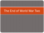 World War Two D-Day and the end