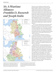 10. A Wartime Alliance: Franklin D. Roosevelt and Joseph Stalin