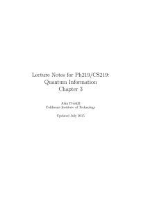 Chapter 3. Foundations of Quantum Theory II