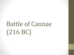 Battle of Cannae (216 BC)