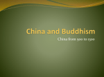 China and Buddhism PPT