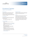 Duodenal Catheterization Surgical Summary | Charles River