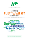 Enhancing Client/Agency Relationships