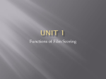 Functions of Film Scorin