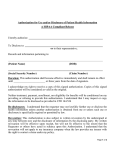 Authorization for Use and\or Disclosure of Patient Health Information