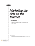 Marketing the Arts on the Internet