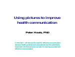 Using pictures to improve health communication