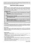 Warfarin Dosing Guideline 2009