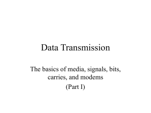 Part II Data Transmission