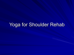 Yoga for Shoulder Rehab