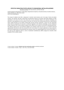 effective oxidation states applied to endohedral - IQCC