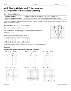 handout - Erickson Math