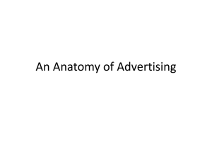 An Anatomy of Advertising