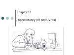 Spectroscopy (focus on IR section)