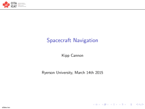Spacecraft Navigation