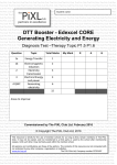 DTT Booster - Edexcel CORE Generating Electricity
