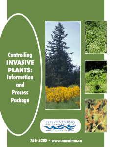 Controlling Invasive Plants Information and Process Package