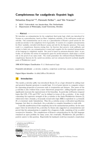 Completeness for coalgebraic fixpoint logic