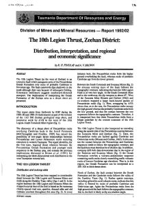 The 10th Legion Thrust, Zeehan District