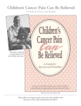 Children`s Cancer Pain Can Be Relieved