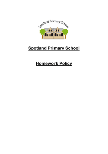 Homework Policy 2014-2015
