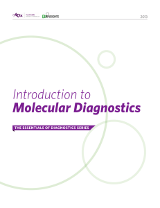 Introduction to Molecular Diagnostics
