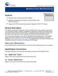 Features General Description Input/Output Connections Resistive