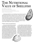The Nutritional Value of Shellfish