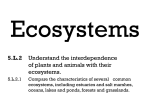 Ecosystems