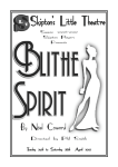 2007 Blithe Spirit programme