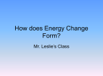 How does Energy Change Form?