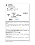 Euclid Contest - CEMC - University of Waterloo