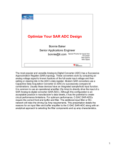 Optimize Your SAR ADC Design - TI E2E Community