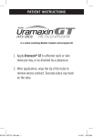 1. Apply Uramaxin® GT to affected nails or skin twice