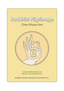Buddhist Pilgrimage
