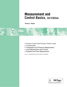 Measurement and Control Basics, 3rd Edition