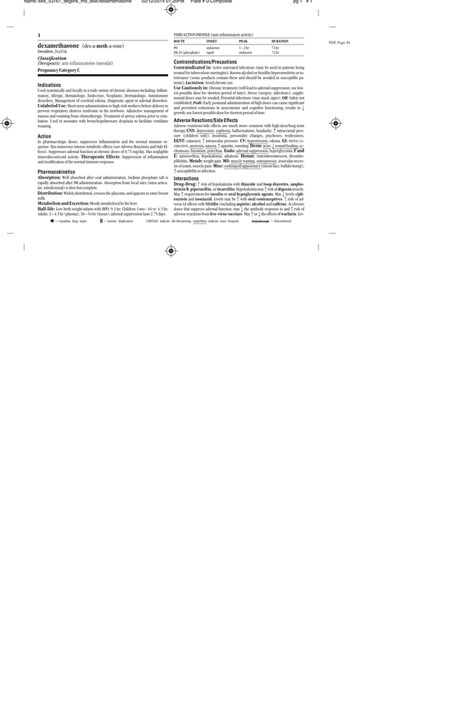 Dexamethasone Davisplus