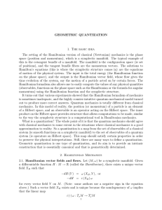 Geometric Quantization - Texas Christian University